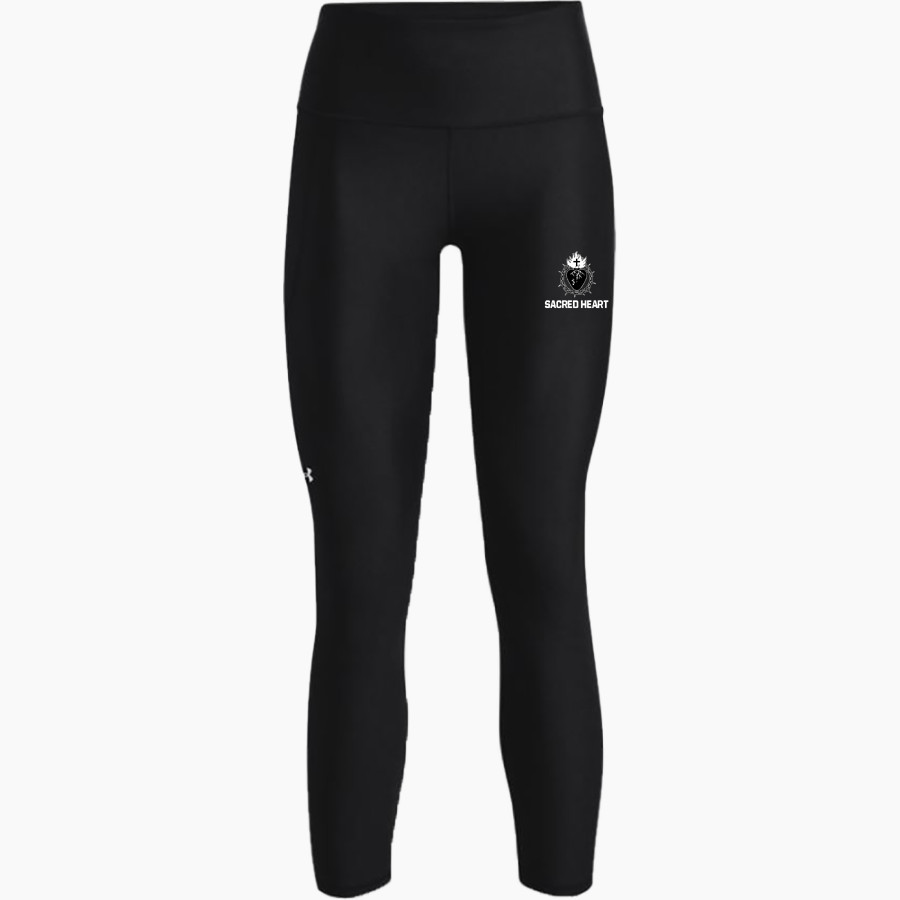 Sacred Heart Tigers <span class="pdp-name-mascot">Sacred Heart of Jesus Tigers</span> UA Women's HeatGear Hi-Rise Ankle Leggings