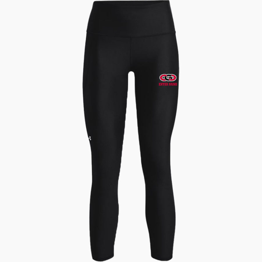CLARION-GOLDFIELD-DOWS HIGH SCHOOL COWBOYS <span class="pdp-name-mascot">CLARION - GOLDFIELD COWBOYS</span> UA Women's HeatGear Hi-Rise Ankle Leggings