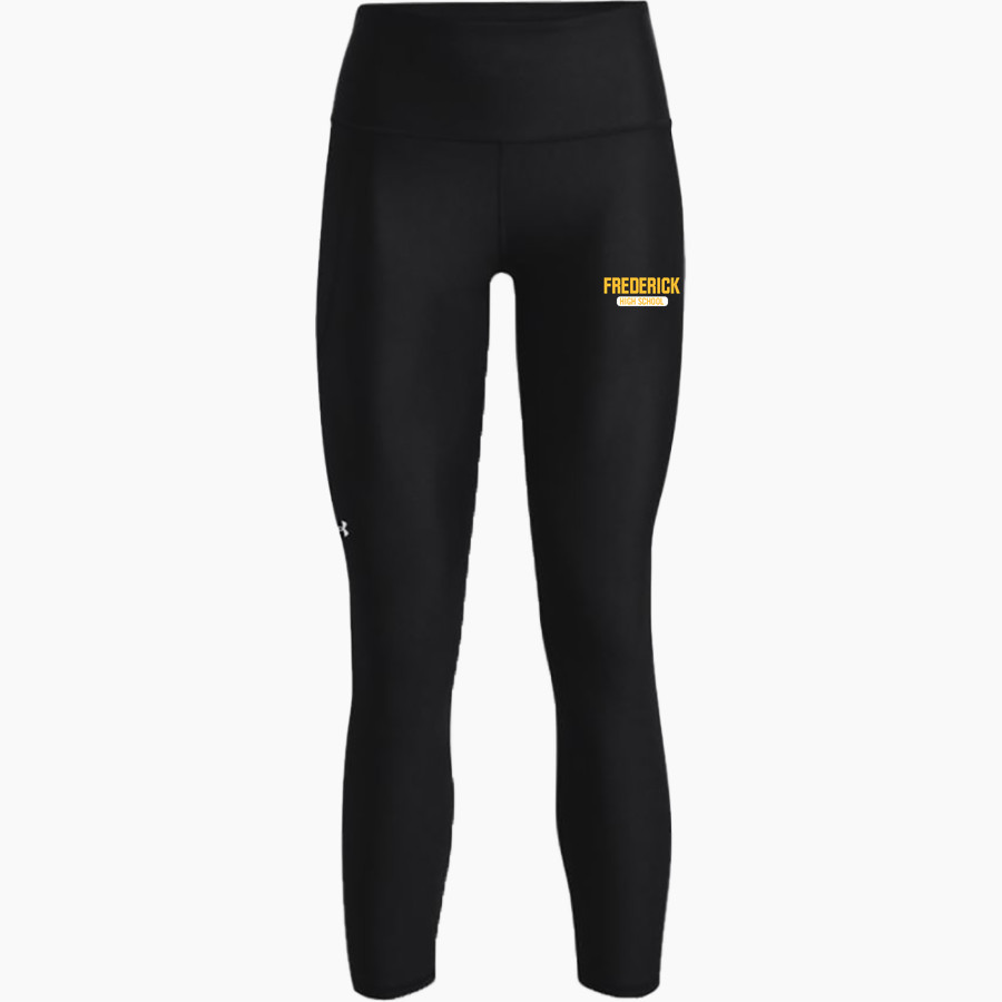 FREDERICK HIGH SCHOOL GOLDEN EAGLES <span class="pdp-name-mascot">FREDERICK GOLDEN EAGLES</span> UA Women's HeatGear Hi-Rise Ankle Leggings
