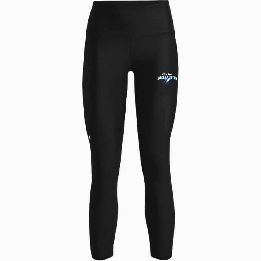 Kansas Jackrabbits <span class="pdp-name-mascot">Kansas School Jackrabbits</span> UA Women's HeatGear Hi-Rise Ankle Leggings