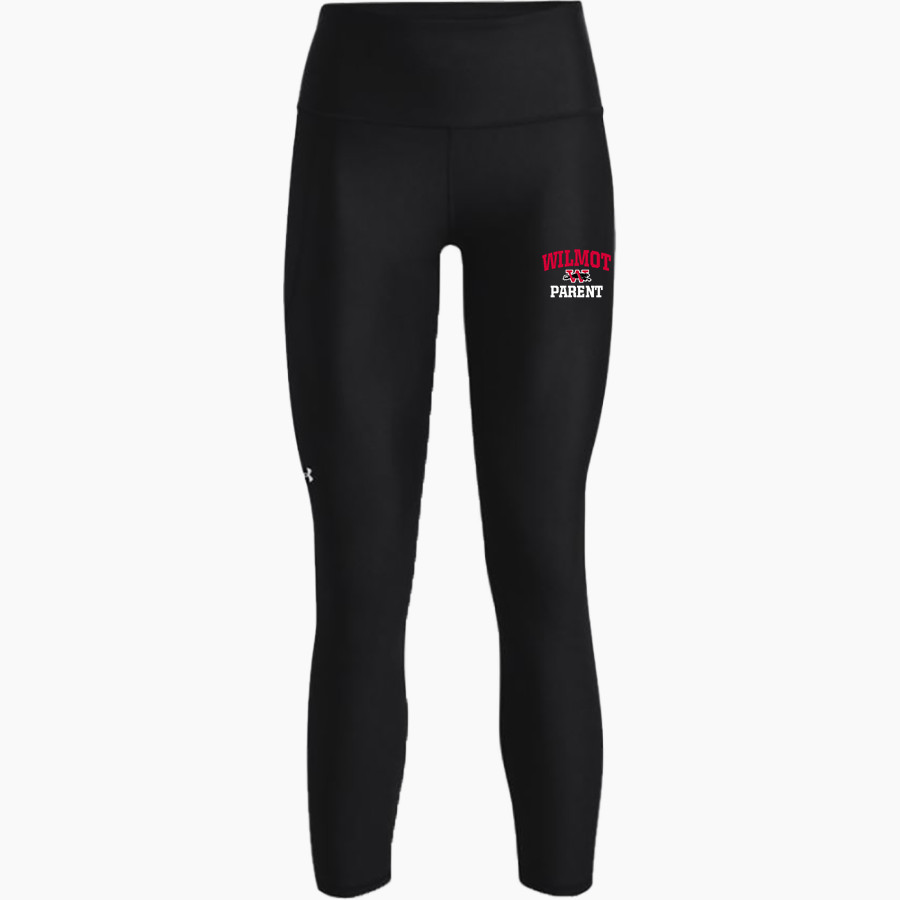 WILMOT UNION HIGH SCHOOL PANTHERS UA Women's HeatGear Hi-Rise Ankle Leggings