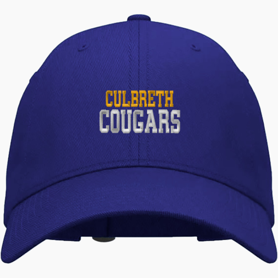 CULBRETH Cougars UA Team Chino Adjustable Cap