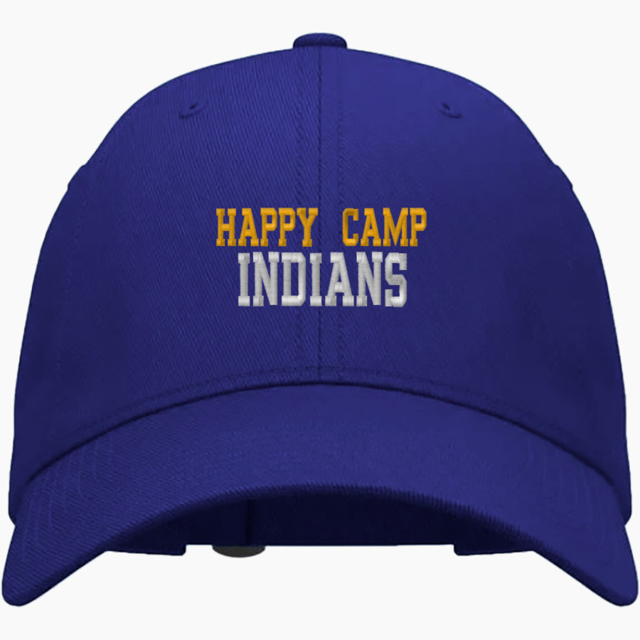 HAPPY CAMP HIGH SCHOOL INDIANS <span class="pdp-name-mascot">HAPPY CAMP INDIANS</span> UA Team Chino Adjustable Cap