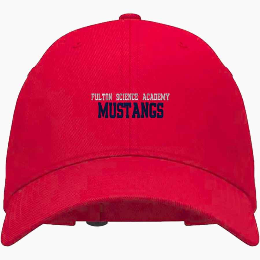 Fulton Science Academy Mustangs <span class="pdp-name-mascot">Fulton Science Academy Mustangs</span> UA Team Chino Adjustable Cap