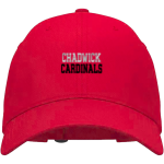 CHADWICK HIGH SCHOOL CARDINALS <span class="pdp-name-mascot">CHADWICK CARDINALS</span> UA Team Chino Adjustable Cap Front Thumbnail