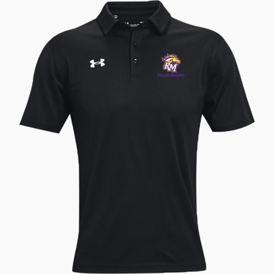 Rolling Meadows Mustangs <span class="pdp-name-mascot">Rolling Meadows High School Mustangs</span> UA Men's Team Tech Polo