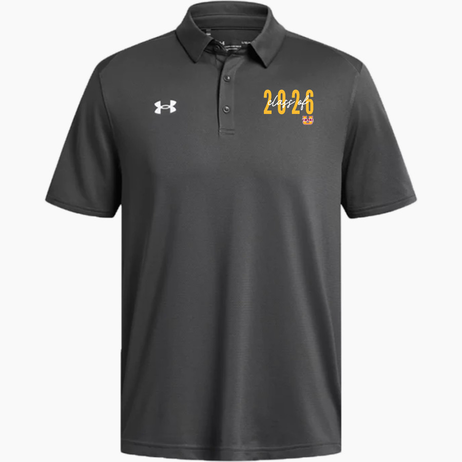TULARE UNION HIGH SCHOOL REDSKINS <span class="pdp-name-mascot">TULARE TRIBE</span> UA Men's Team Tech Polo