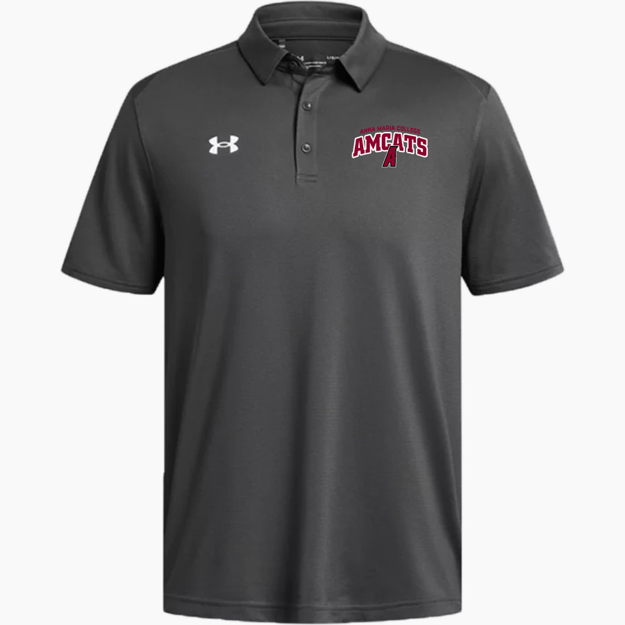 Anna Maria College Amcats <span class="pdp-name-mascot">Anna Maria College Amcats</span> UA Men's Team Tech Polo