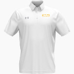 HIGHLAND HIGH SCHOOL HUSKIES UA Men's Team Tech Polo Front Thumbnail