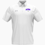 GINN ACADEMY CRAZYLEGS <span class="pdp-name-mascot">GINN CRAZYLEGS</span> UA Men's Team Tech Polo Front Thumbnail