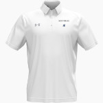 SHOEMAKER HIGH SCHOOL GREY WOLVES <span class="pdp-name-mascot">SHOEMAKER GREY WOLVES</span> UA Men's Team Tech Polo Front Thumbnail