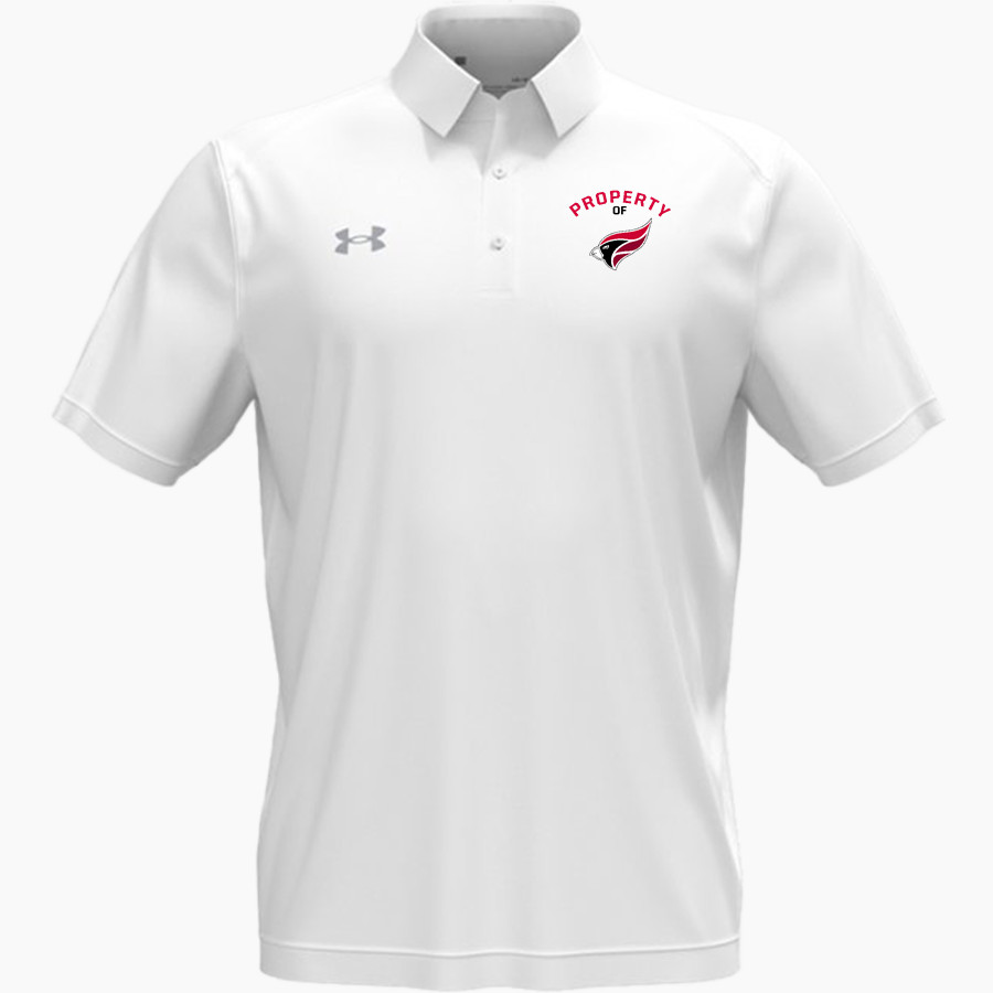LAWNDALE HIGH SCHOOL CARDINALS <span class="pdp-name-mascot">LAWNDALE CARDINALS</span> UA Men's Team Tech Polo