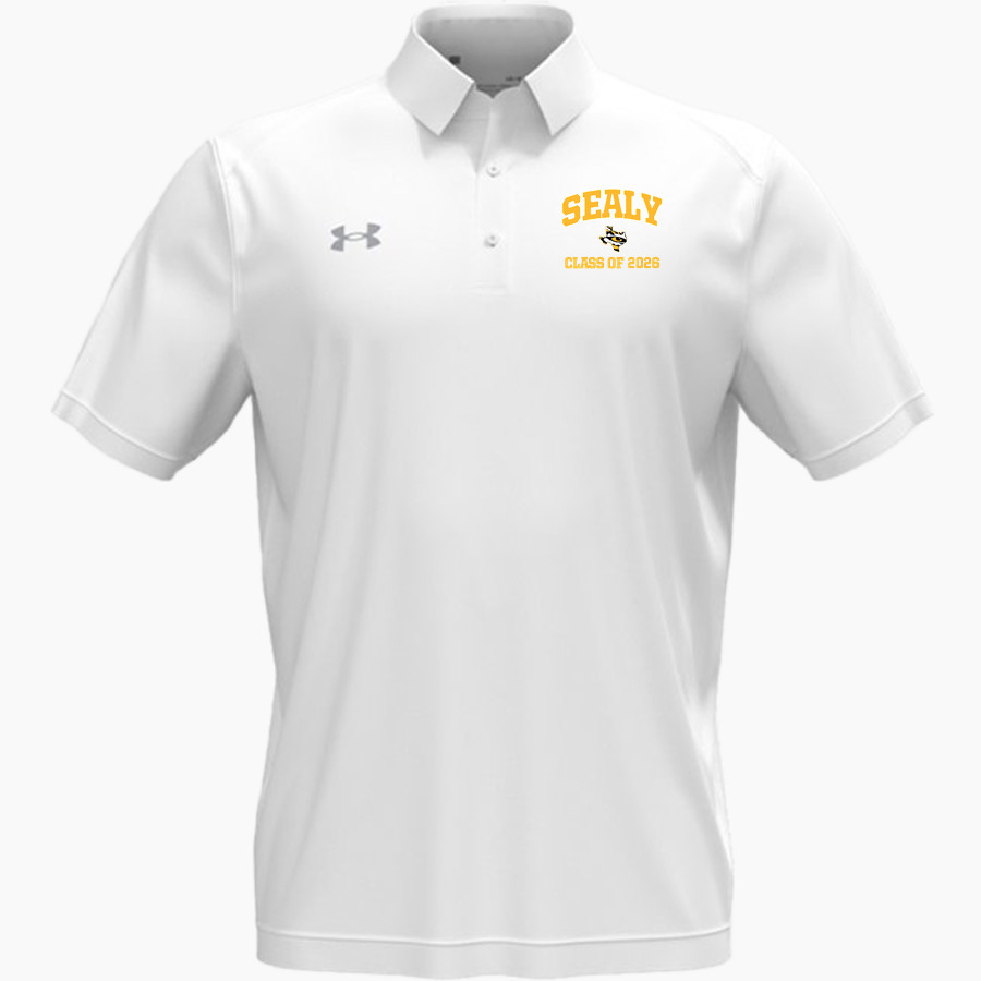 SEALY HIGH SCHOOL TIGERS <span class="pdp-name-mascot">SEALY TIGERS</span> UA Men's Team Tech Polo