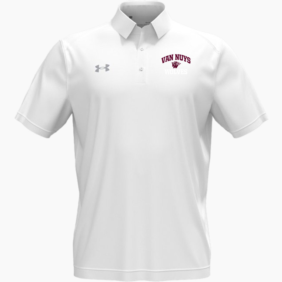 VAN NUYS HIGH SCHOOL WOLVES <span class="pdp-name-mascot">VAN NUYS WOLVES</span> UA Men's Team Tech Polo