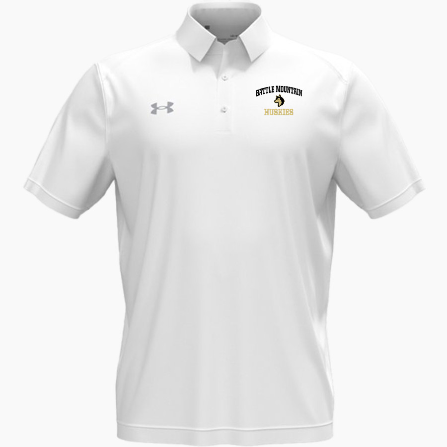 BATTLE MOUNTAIN HIGH SCHOOL HUSKIES <span class="pdp-name-mascot">BATTLE MOUNTAIN HUSKIES</span> UA Men's Team Tech Polo