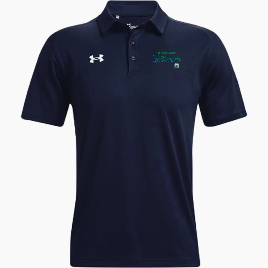 St. Patrick's Academy Wolfhounds <span class="pdp-name-mascot">Great Falls Central Catholic H S Mustangs</span> UA Men's Team Tech Polo