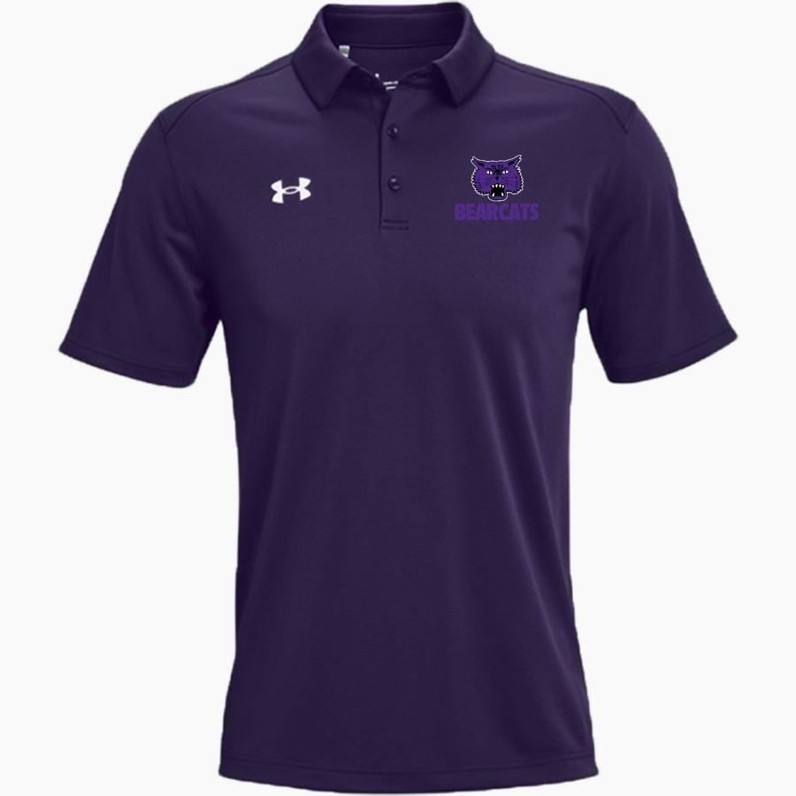 MUNCIE CENTRAL HIGH SCHOOL BEARCATS <span class="pdp-name-mascot">MUNCIE BEARCATS</span> UA Men's Team Tech Polo