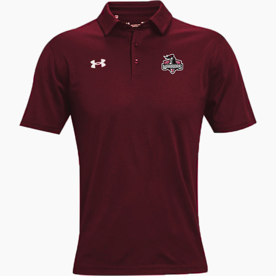 LIFE WAY CHRISTIAN SCHOOL WARRIORS <span class="pdp-name-mascot">LIFE WAY CHRISTIAN WARRIORS</span> UA Men's Team Tech Polo