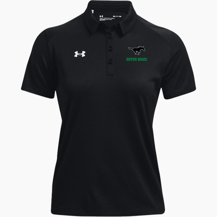 OVERTON HIGH SCHOOL MUSTANGS UA Women's Team Tech Polo