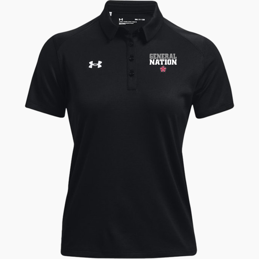 MACARTHUR HIGH SCHOOL GENERALS <span class="pdp-name-mascot">MACARTHUR GENERALS</span> UA Women's Team Tech Polo
