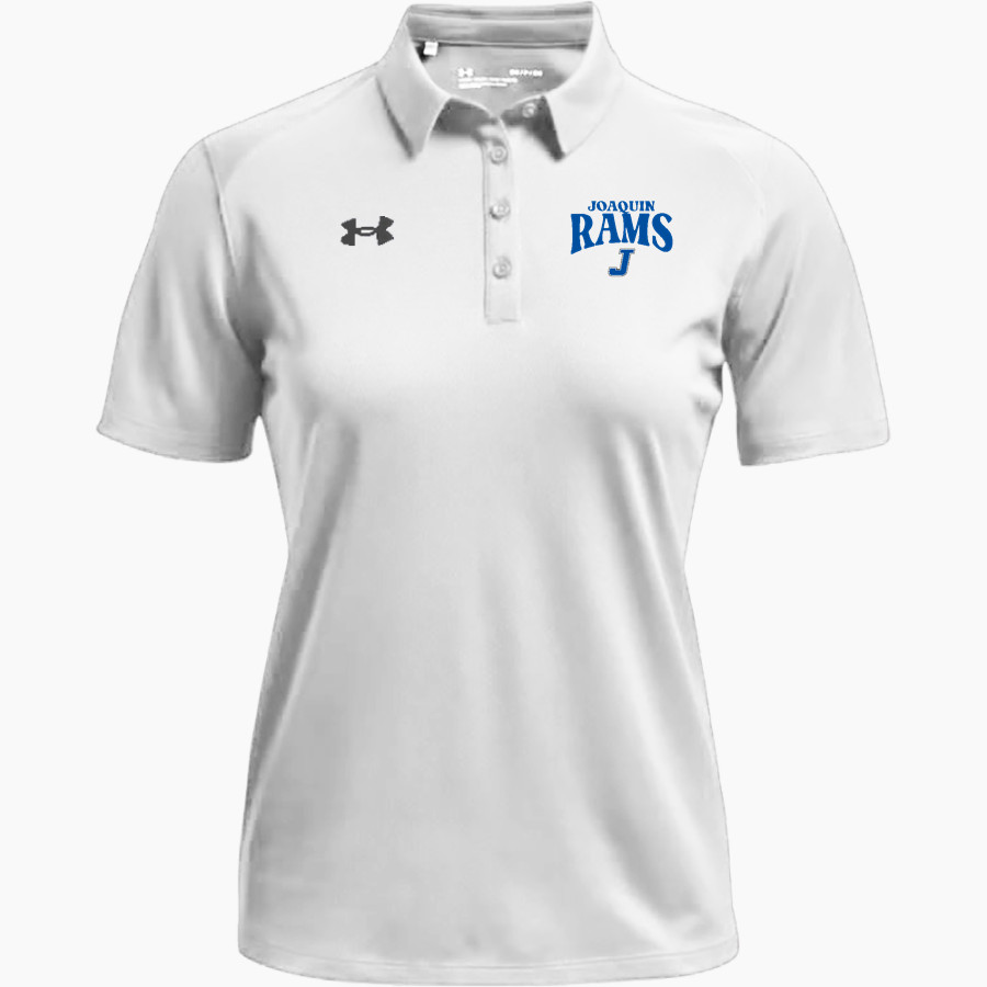 JOAQUIN HIGH SCHOOL RAMS <span class="pdp-name-mascot">JOAQUIN RAMS</span> UA Women's Team Tech Polo