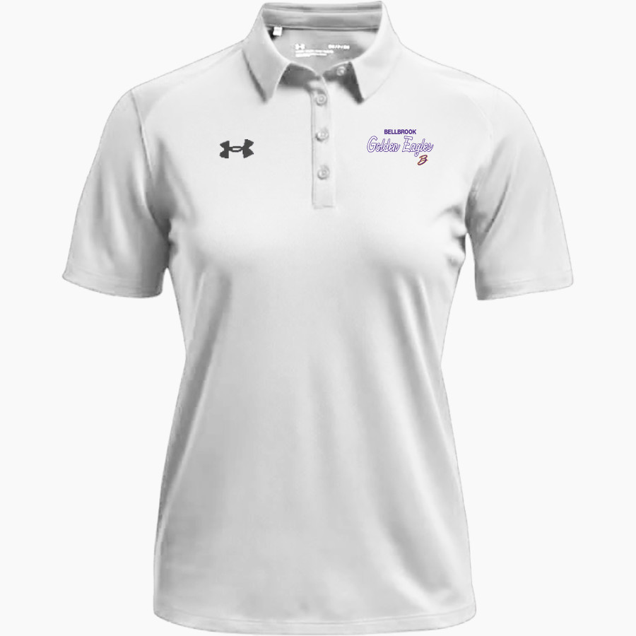 BELLBROOK GOLDEN EAGLES The Official Online Store <span class="pdp-name-mascot">BELLBROOK GOLDEN EAGLES</span> UA Women's Team Tech Polo