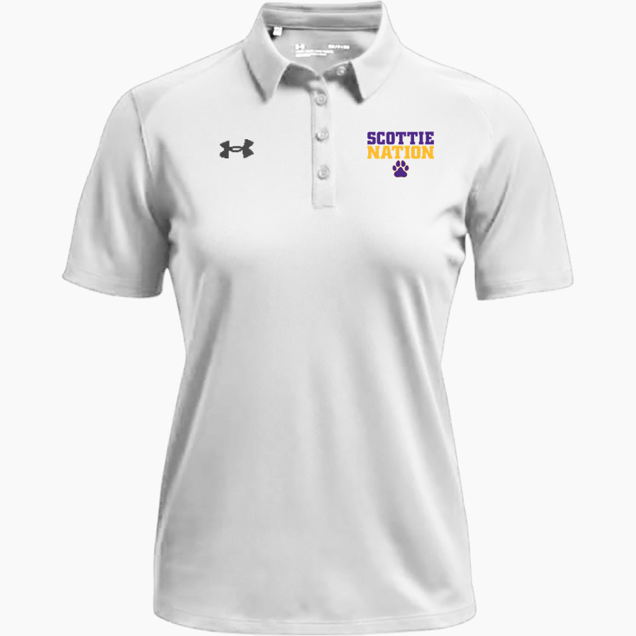 Ballston Spa Scotties The Official Online Store <span class="pdp-name-mascot">Baaston Spa Scotties</span> UA Women's Team Tech Polo