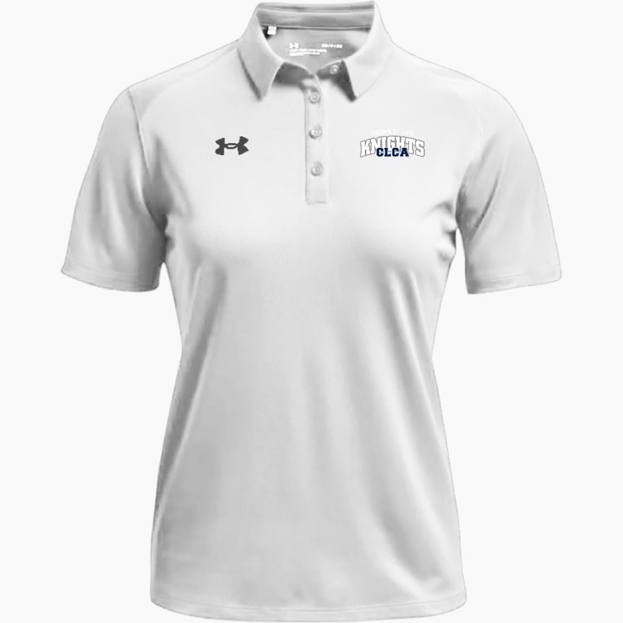 Crown of Life Knights <span class="pdp-name-mascot">Crown of Life Christian Academy Knights</span> UA Women's Team Tech Polo