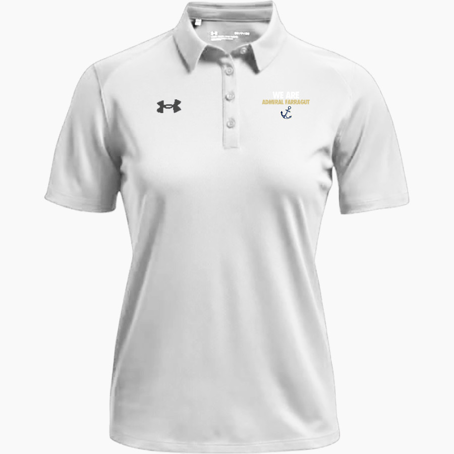 Admiral Farragut BlueJackets <span class="pdp-name-mascot">Farragut Bluejackets</span> UA Women's Team Tech Polo