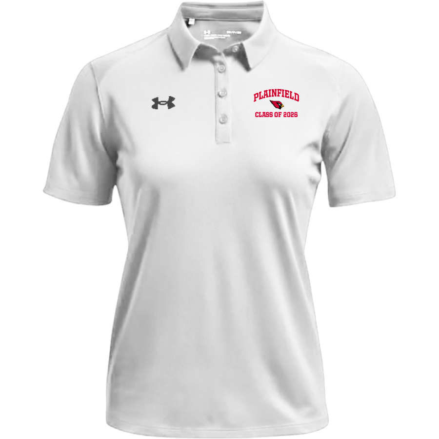 PLAINFIELD HIGH SCHOOL CARDINALS <span class="pdp-name-mascot">PLAINFIELD CARDINALS</span> UA Women's Tech Team Polo