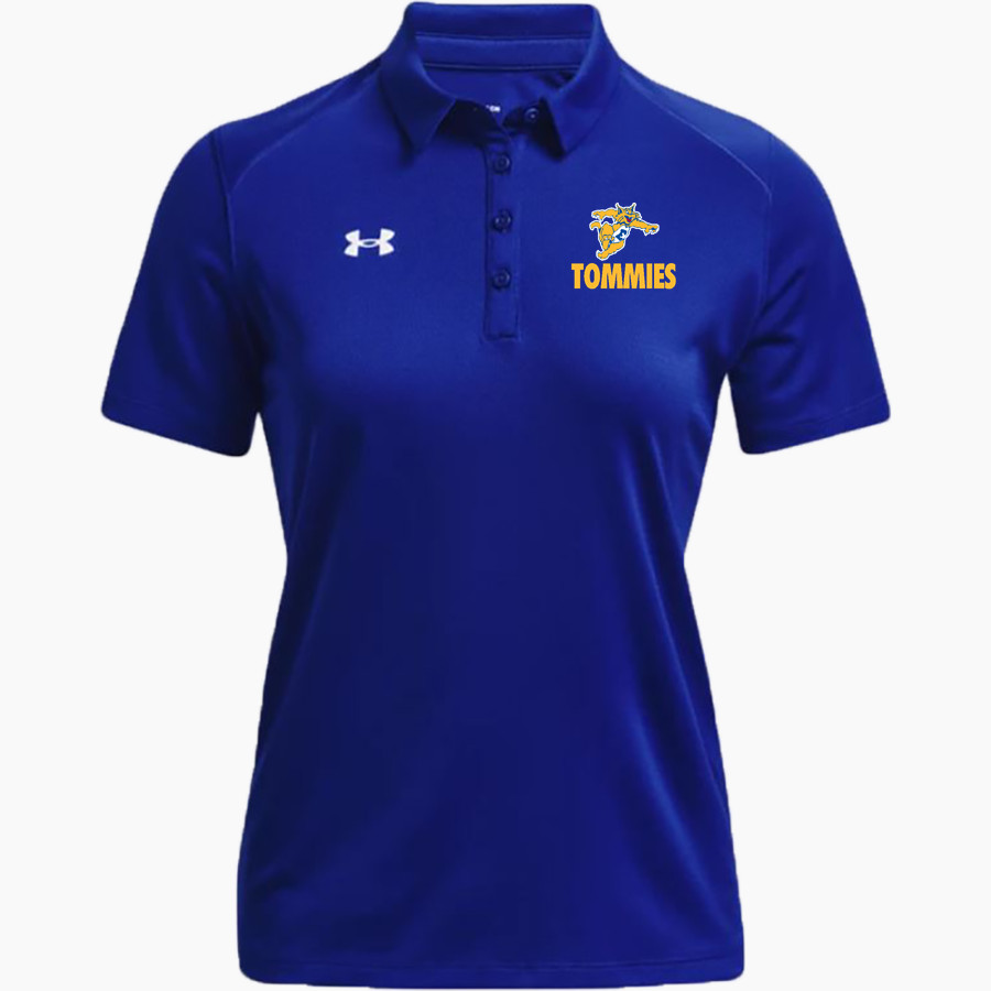 EDISON HIGH SCHOOL TOMMIES <span class="pdp-name-mascot">EDISON TOMMIES</span> UA Women's Team Tech Polo