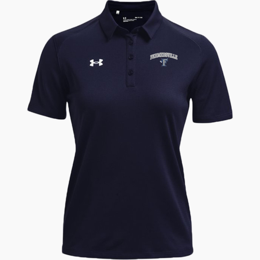 FARMERSVILLE HIGH SCHOOL AZTECS <span class="pdp-name-mascot">FARMERSVILLE AZTECS</span> UA Women's Team Tech Polo
