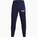 Oswalt Eagles <span class="pdp-name-mascot">Oswalt Academy Eagles</span> UA Men's Icon Fleece Jogger Front Thumbnail