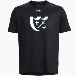 Breck Mustangs <span class="pdp-name-mascot">Breck School Mustangs</span> UA Men's Team Tech Short Sleeve T-Shirt Front Thumbnail