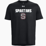 SPRINGFIELD SPARTANS The Online Store UA Men's Team Tech Short Sleeve T-Shirt Front Thumbnail