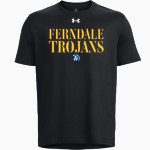 Ferndale Trojans <span class="pdp-name-mascot">Ferndale Trojans</span> UA Men's Team Tech Short Sleeve T-Shirt Front Thumbnail