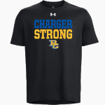 BRIAR CLIFF Chargers UA Men's Team Tech Short Sleeve T-Shirt Front Thumbnail