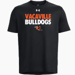 Vacaville Bulldogs <span class="pdp-name-mascot">Vacaville High School Bulldogs</span> UA Men's Team Tech Short Sleeve T-Shirt Front Thumbnail