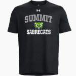 Summit Sabrecats UA Men's Team Tech Short Sleeve T-Shirt Front Thumbnail