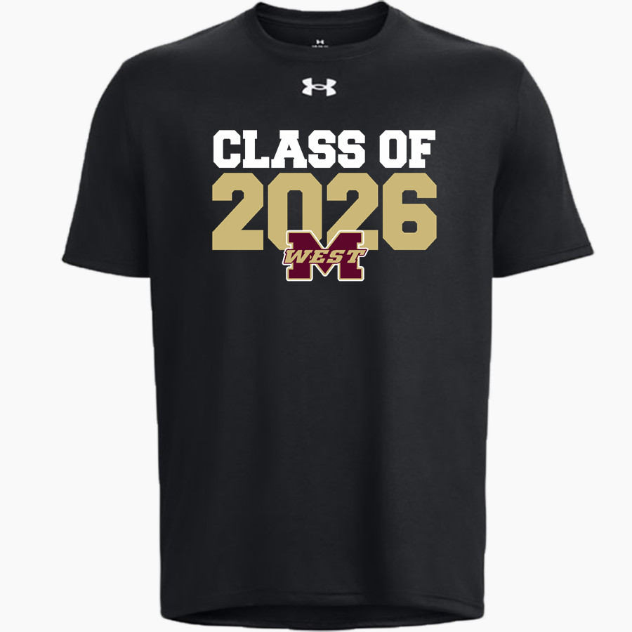 West Mustangs <span class="pdp-name-mascot">West Mustangs</span> UA Men's Team Tech Short Sleeve T-Shirt