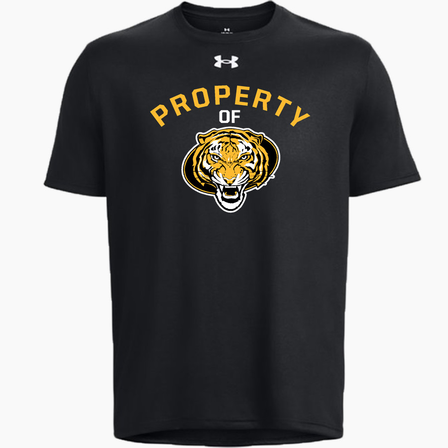 PRAIRIE GROVE HIGH SCHOOL TIGERS <span class="pdp-name-mascot">PRAIRIE GROVE TIGERS</span> UA Men's Team Tech Short Sleeve T-Shirt