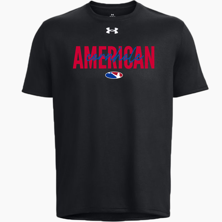 American Cornhole <span class="pdp-name-mascot">American Cornhole</span> UA Men's Team Tech Short Sleeve T-Shirt