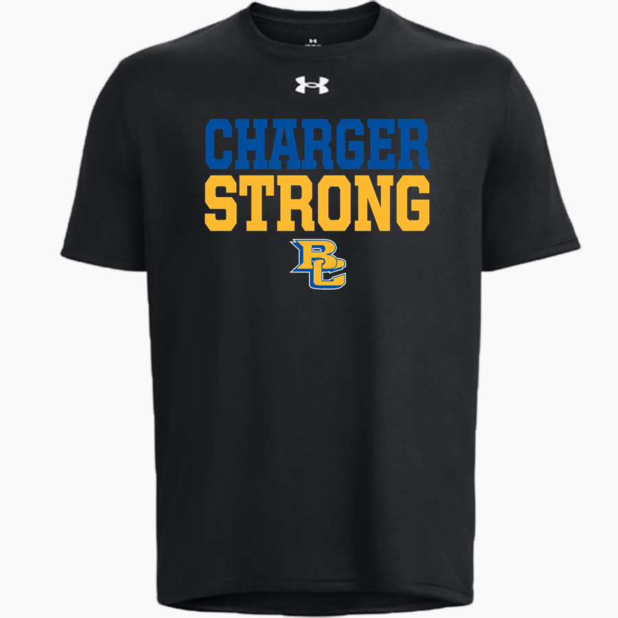 BRIAR CLIFF Chargers UA Men's Team Tech Short Sleeve T-Shirt