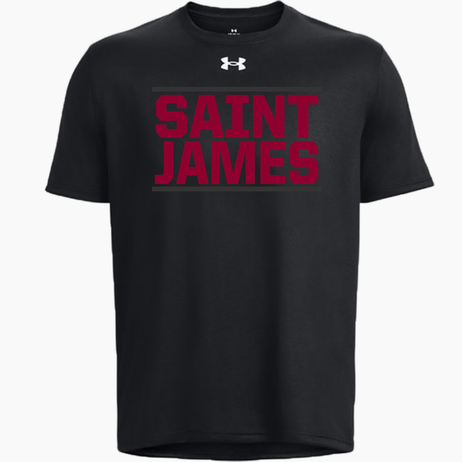 SAINT JAMES SCHOOL SAINTS ONLINE STORE <span class="pdp-name-mascot">SAINT JAMES SAINTS</span> UA Men's Team Tech Short Sleeve T-Shirt
