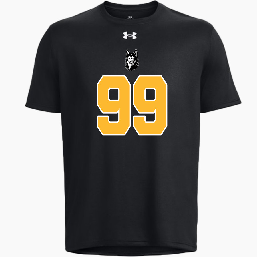 HIGHLAND HIGH SCHOOL HUSKIES UA Men's Team Tech Short Sleeve T-Shirt