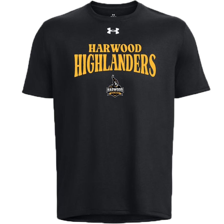 HARWOOD UNION HIGH SCHOOL HIGHLANDERS <span class="pdp-name-mascot">HARWOOD HIGHLANDERS</span> UA Men's Tech Team Short Sleeve T-Shirt