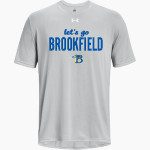 BROOKFIELD HIGH SCHOOL BOBCATS <span class="pdp-name-mascot">BROOKFIELD BOBCATS</span> UA Men's Team Tech Short Sleeve T-Shirt Front Thumbnail