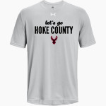 HOKE COUNTY HIGH SCHOOL BUCKS <span class="pdp-name-mascot">HOKE COUNTY BUCKS</span> UA Men's Team Tech Short Sleeve T-Shirt Front Thumbnail