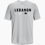 Lebanon Tigers <span class="pdp-name-mascot">Lebanon Tigers</span> UA Men's Team Tech Short Sleeve T-Shirt Front Thumbnail