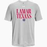 LAMAR HIGH SCHOOL TEXANS UA Men's Team Tech Short Sleeve T-Shirt Front Thumbnail